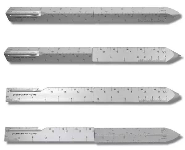 铝合金三角尺笔设计